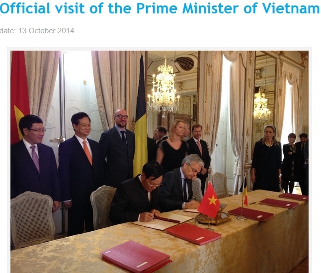 Belgian press bolds Vietnamese Prime Minister’s visit